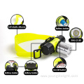 Underwater 20m waterproof IP7 diving headlamp